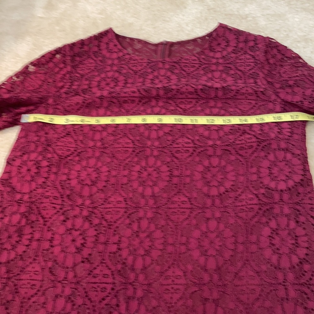London Times Cathedral Lace Sheath Dress - Picture 8 of 12